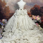A Line Lace Wedding Dress Sleeveless Long Bridal Dress   cg25947