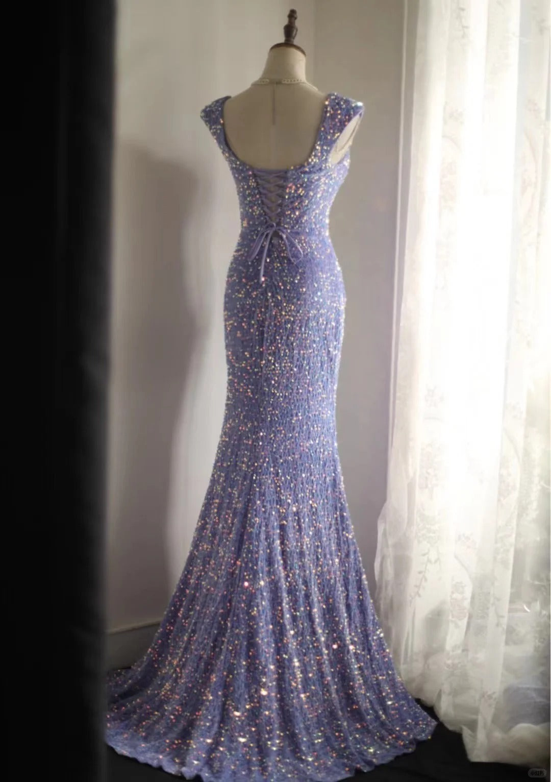 Long Mermaid Sequin Party Dress Evening Dress Prom Dresses     cg25756