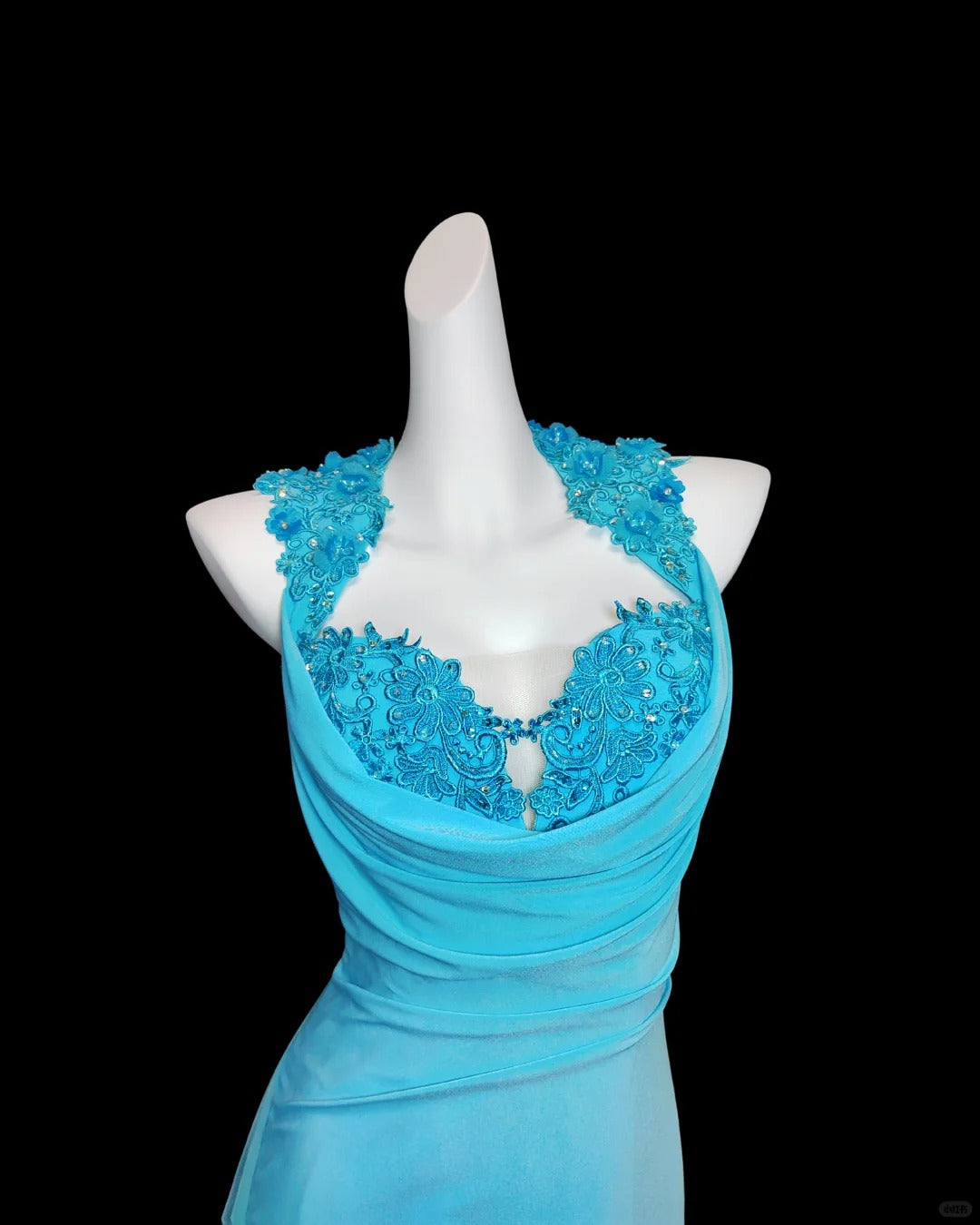 Tiffany Blue Vintage Long Party Dress Evening Dress Prom Dresses     cg25759