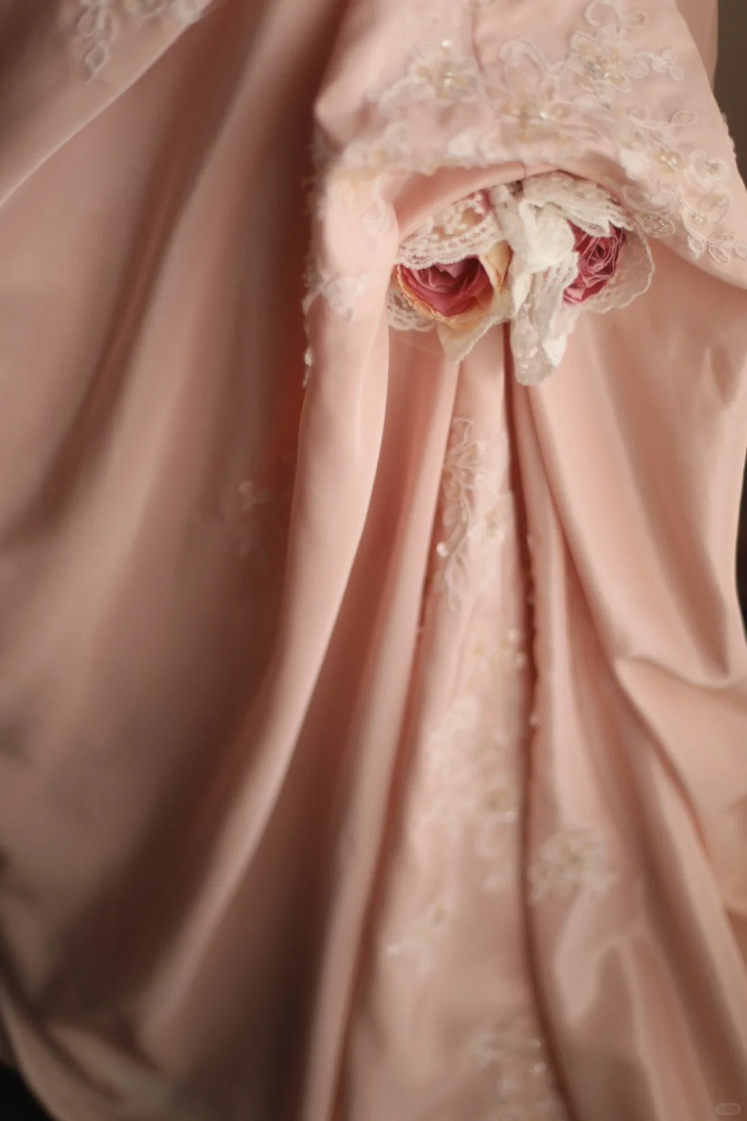 A Line Pink Princess Dress Wedding Dress Sleeveless Long Evening Dress   cg25929