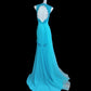 Tiffany Blue Vintage Long Party Dress Evening Dress Prom Dresses     cg25759