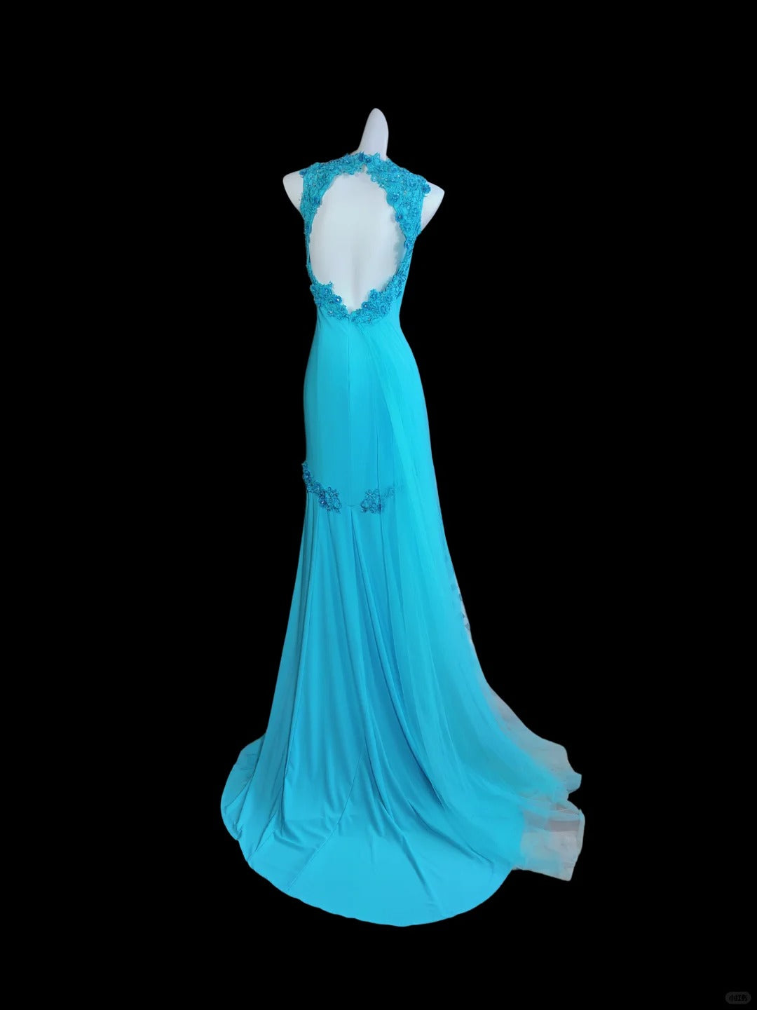 Tiffany Blue Vintage Long Party Dress Evening Dress Prom Dresses     cg25759