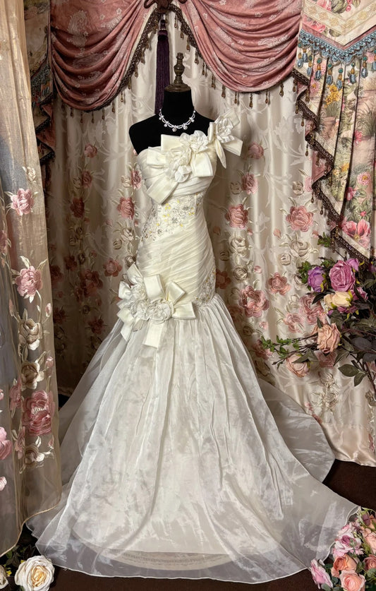 A Line Long Quinceanera Dress Unique Mermaid Long Evening Dress    cg25545