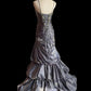Mermaid Gray Prom Party Dresses Unique Long Evening Dress   cg25934