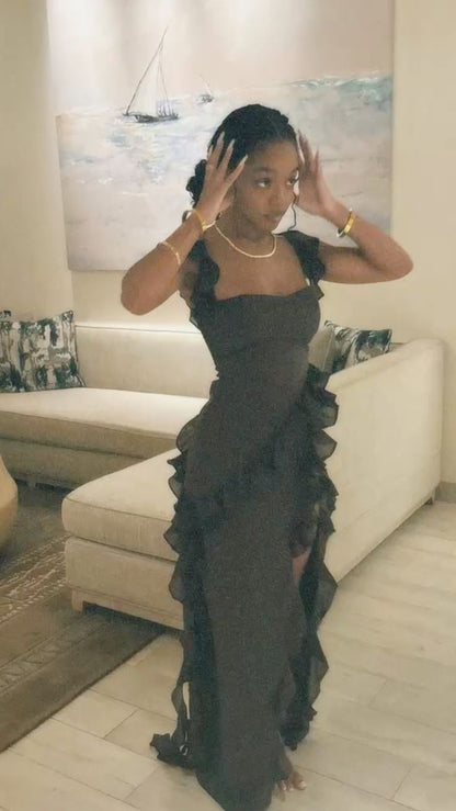 Black Formal Dress Long Evening Party Gowns    cg25852