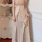 A Line Vintage Long Party Dress Evening Dress Prom Dresses     cg25696