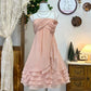 A Line Pink Vintage Short Party Dress Cocktail Dresses Homecoming Dress     cg25827