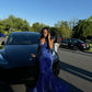 Royal Blue Mermaid Long Prom Party Dresses Formal Evening Dress     cg25883