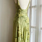 Green Backless Vintage Prom Party Dresses Unique Evening Dress   cg26049