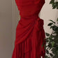 Sexy Red Party Dress Short Prom Dresses Homecoming Gowns      cg25616