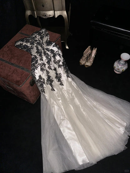 Vintage Strapless Long Prom Party Dresses Unique Evening Dress   cg26065