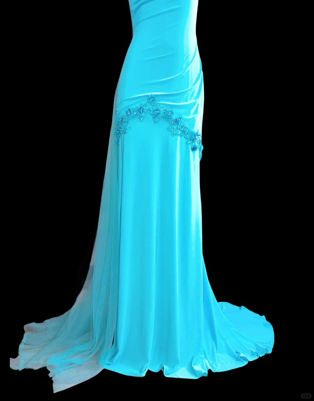 Tiffany Blue Vintage Long Party Dress Evening Dress Prom Dresses     cg25759