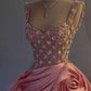 Pink Elegant Evening Dresses, Sleeveless Party Prom Dress, Formal Dress    cg25468