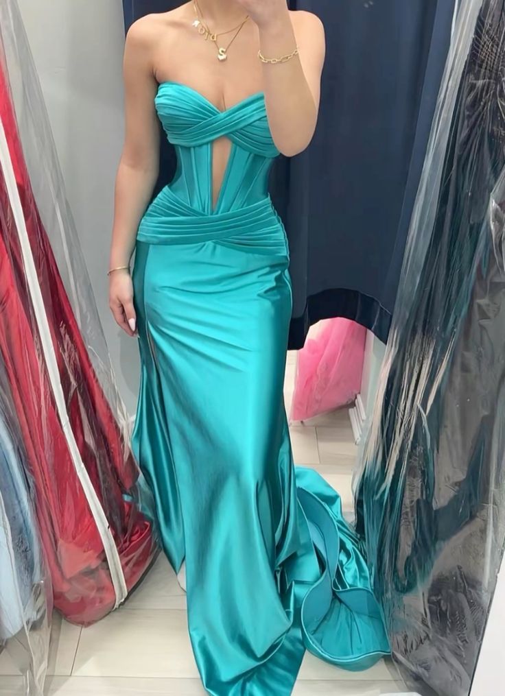 Mermaid Long Evening Dress Long Prom Party Dress    cg25636