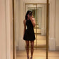 Black Simple Short Party Dress Cocktail Dresses Homecoming Dress     cg25878