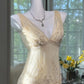 Vintage Evening Dresses, Light Champagne Long Sleeveless Party Gowns  cg25534