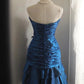 Blue Vintage Short Party Dress Cocktail Dresses Homecoming Dress     cg25760