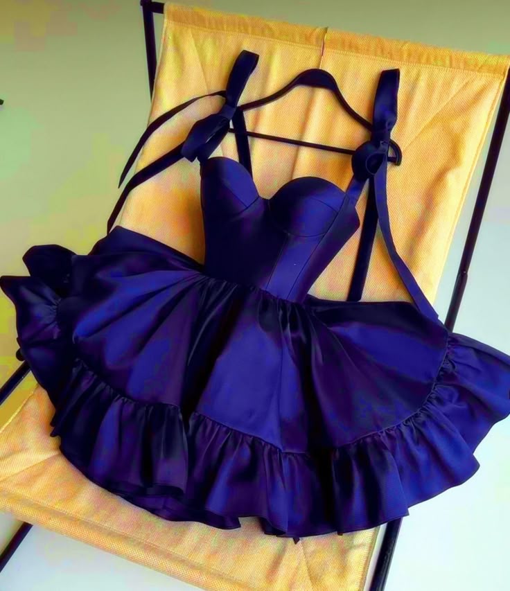 Short Purple Satin Dress Homecoming Gowns      cg25603