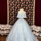 A Line Princess Evening Dress Ball Gown Quinceanera Dresses for Girls Long Party Gowns    cg25777