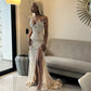 Champagne Evening Dresses,Sleeveless Party Prom Dress, Formal Dress    cg25471