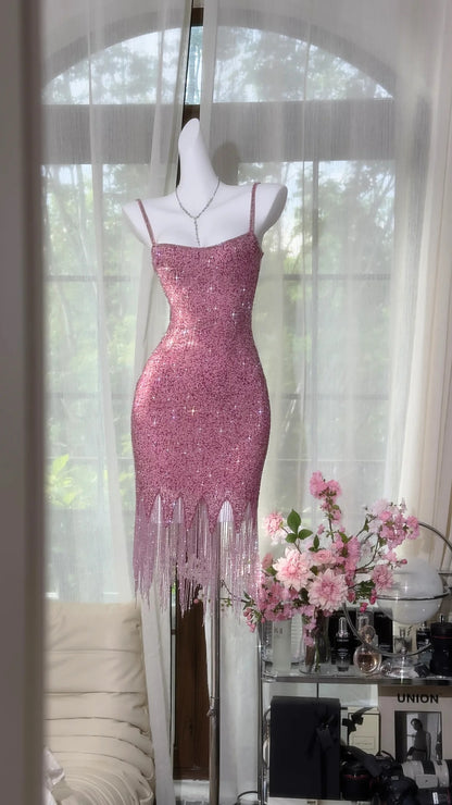 Pink Vintage Dresses Homecoming Dress Short Prom Dress Party Dress    cg26045