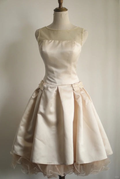 A Line Vintage Homecoming Dresses Short Prom Dress Short Party Dress    cg25945