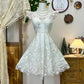 A Line White Vintage Short Party Dress Cocktail Dresses Homecoming Dress     cg25802
