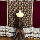 A Line Brown Strapless Evening Dresses,Sleeveless Party Prom Dress  cg25479