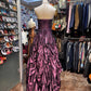 A Line Strapless Vintage Prom Dress Long Evening Party Gowns    cg25835