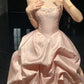 A Line Pink Long Prom Party Dresses Formal Evening Dress   cg25889