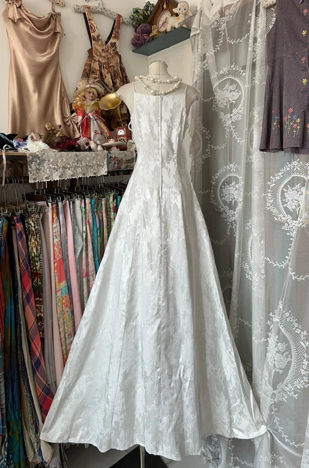 A Line Vintage Long Party Dress Evening Dress Prom Dresses     cg25754