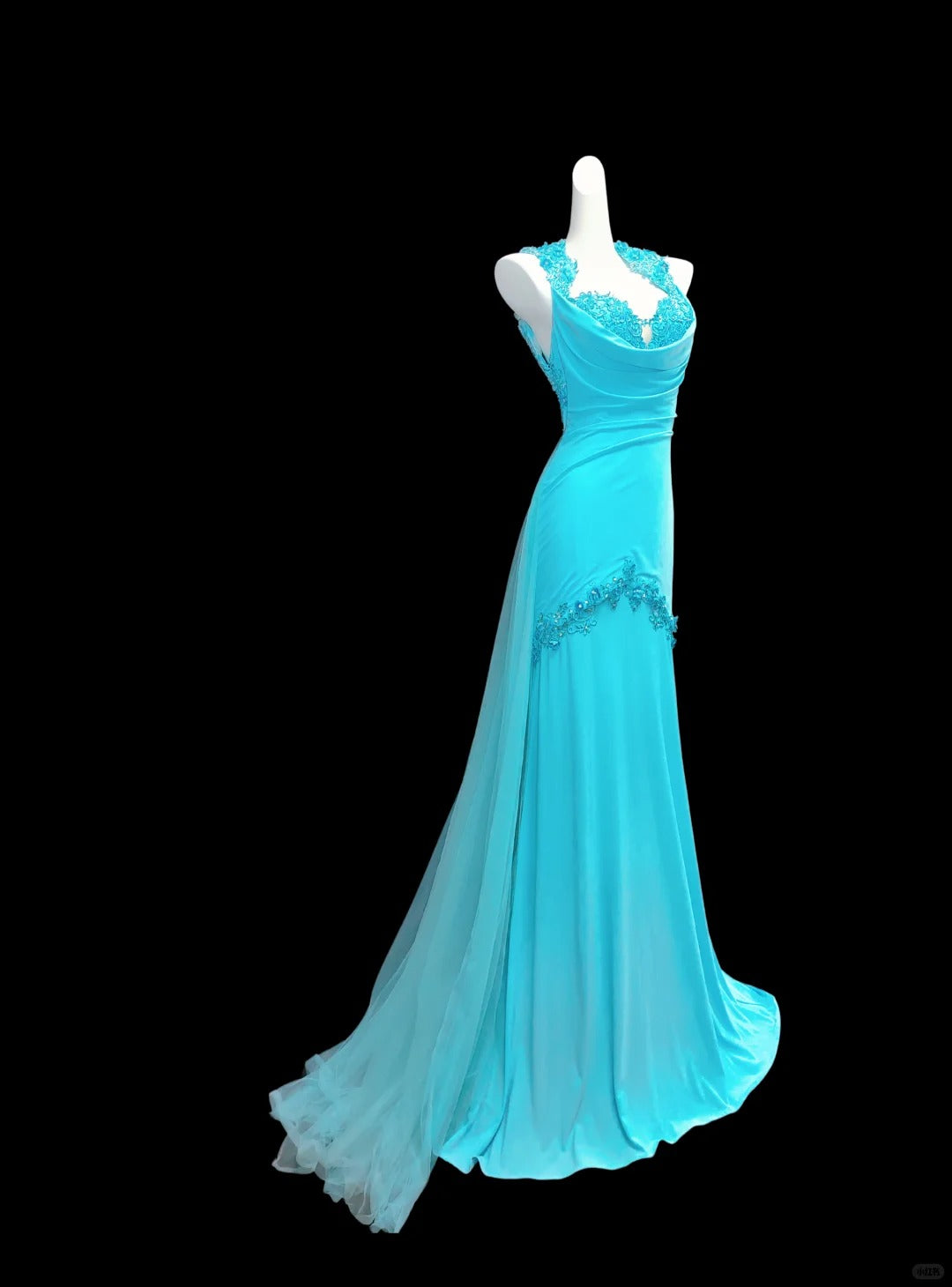 Tiffany Blue Vintage Long Party Dress Evening Dress Prom Dresses     cg25759