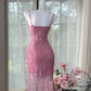 Pink Vintage Dresses Homecoming Dress Short Prom Dress Party Dress    cg26045