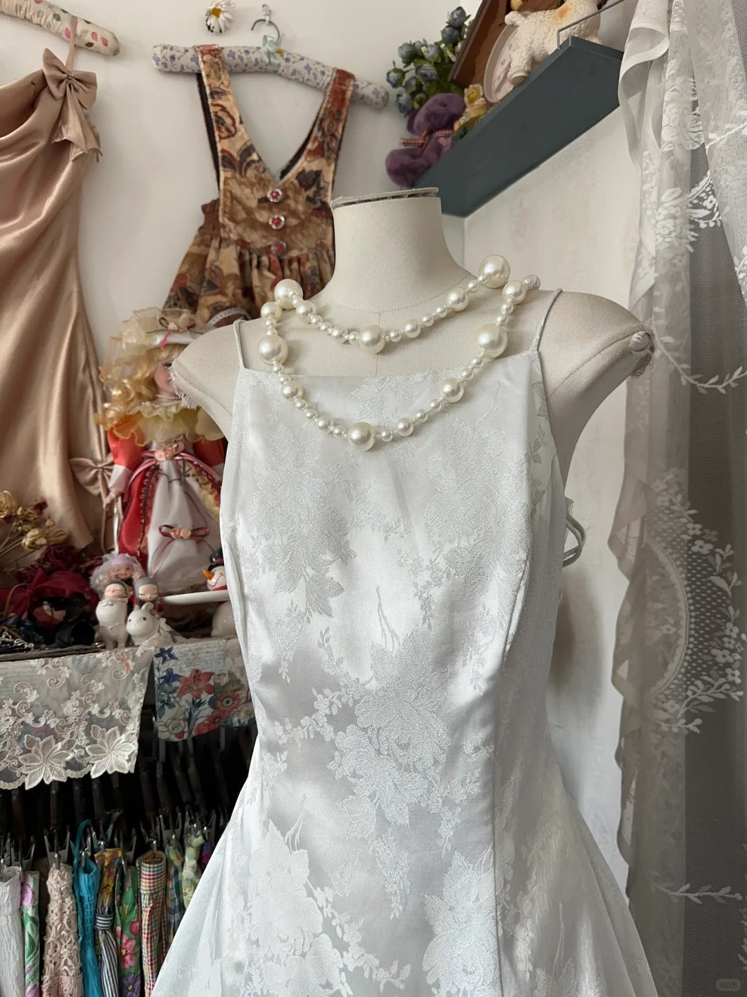 A Line Vintage Long Party Dress Evening Dress Prom Dresses     cg25754