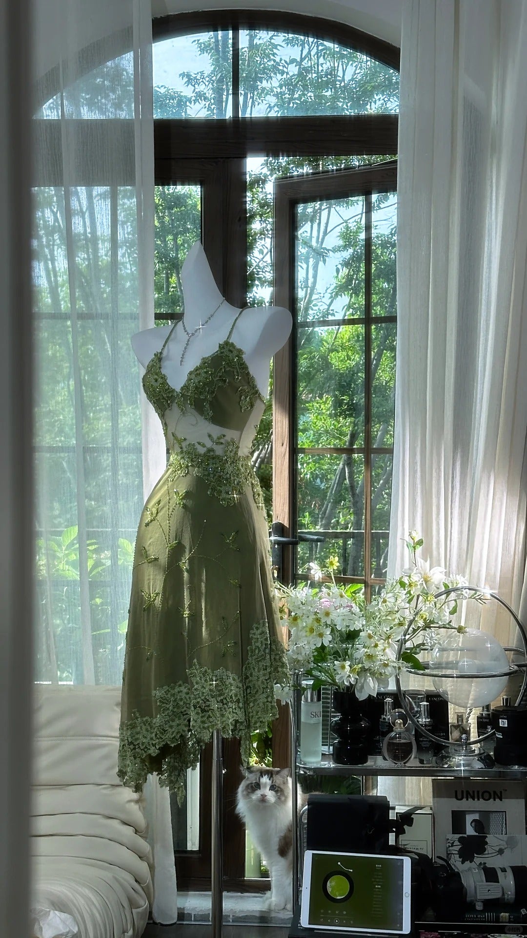 Green Vintage Homecoming Dresses Short Prom Dress Short Party Dress    cg25949
