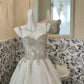 A Line Tulle Princess Evening Dress for Girls Long Party Gowns    cg25784