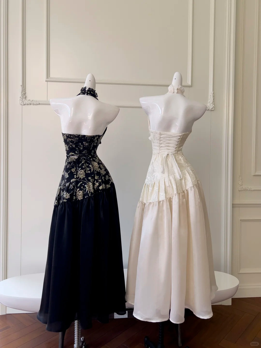 Halter Vintage Evening Dresses,Sleeveless Party Gowns  cg25487