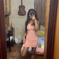 Short Pink Party Dress Casual Dress Short Prom Dress     cg25161