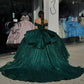 Puffy Tulle Long Quinceanera Dresses Ball Gown Off Shoulder Sweet 16 Dresses with Train Sweetheart Evening Gown       cg25143