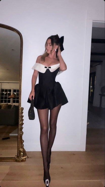 A Line Off Shoulder Cocktail Dresses Homecoming Dress Short Prom Dress Party Dress    cg26016