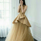A Line V Neck Formal Dress Long Party Dress Evening Dress Prom Dresses     cg25740