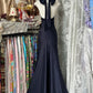Vintage Halter Long Prom Party Dresses Unique Evening Dress   cg26076