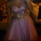 A Line Lilac Cocktail Dresses Homecoming Dress Short Prom Dress Party Dress    cg26002