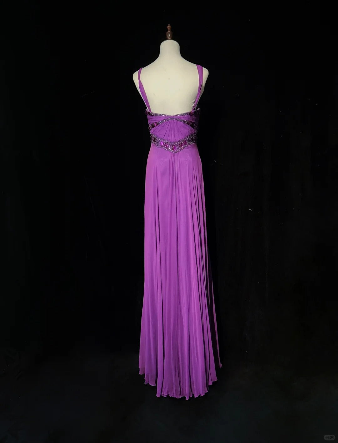 Purple Formal Dress Vintage Long Party Dress Evening Dress Prom Dresses     cg25715