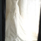 A Line White Wedding Dress Sleeveless Long Princess Evening Dress   cg25939