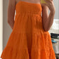 Orange A-Line Homecoming Dress Short Prom Dress Party Dress    cg25975