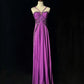 Purple Formal Dress Vintage Long Party Dress Evening Dress Prom Dresses     cg25715