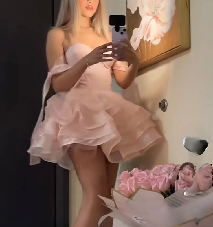 A Line Pink Cocktail Dresses Homecoming Dress Short Prom Dress Party Dress    cg26001