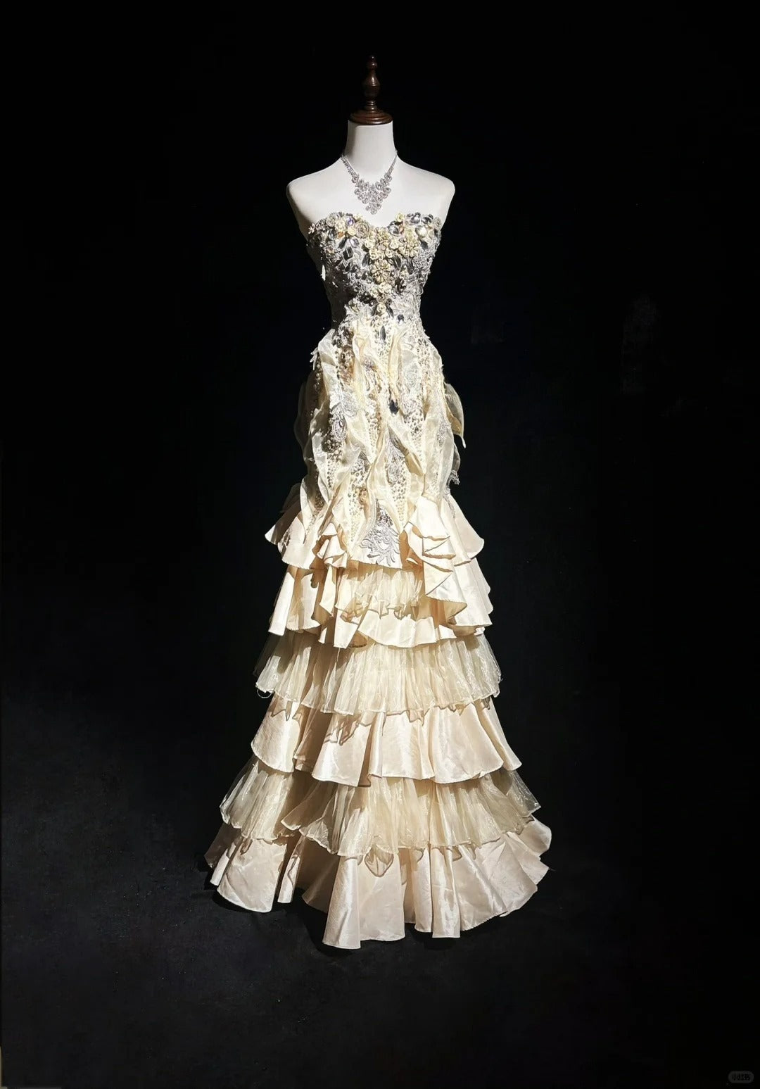 Elegant Vintage Evening Dresses, Sleeveless Party Prom Dress    cg25466