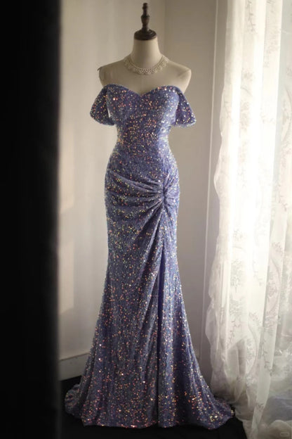 Long Mermaid Sequin Party Dress Evening Dress Prom Dresses     cg25756